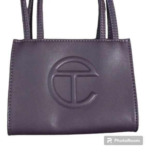 SOLD Telfar Small Shopping Bag Eggplant - Picture 3 of 15